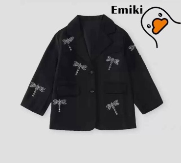 Однобортный Emiki черный