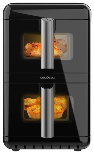 Аэрогриль Cecotec Cecofry DuoLevel 12000 Window 12 л черный