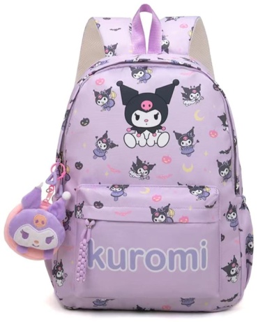 Рюкзак Kuromi полиэстер лиловый