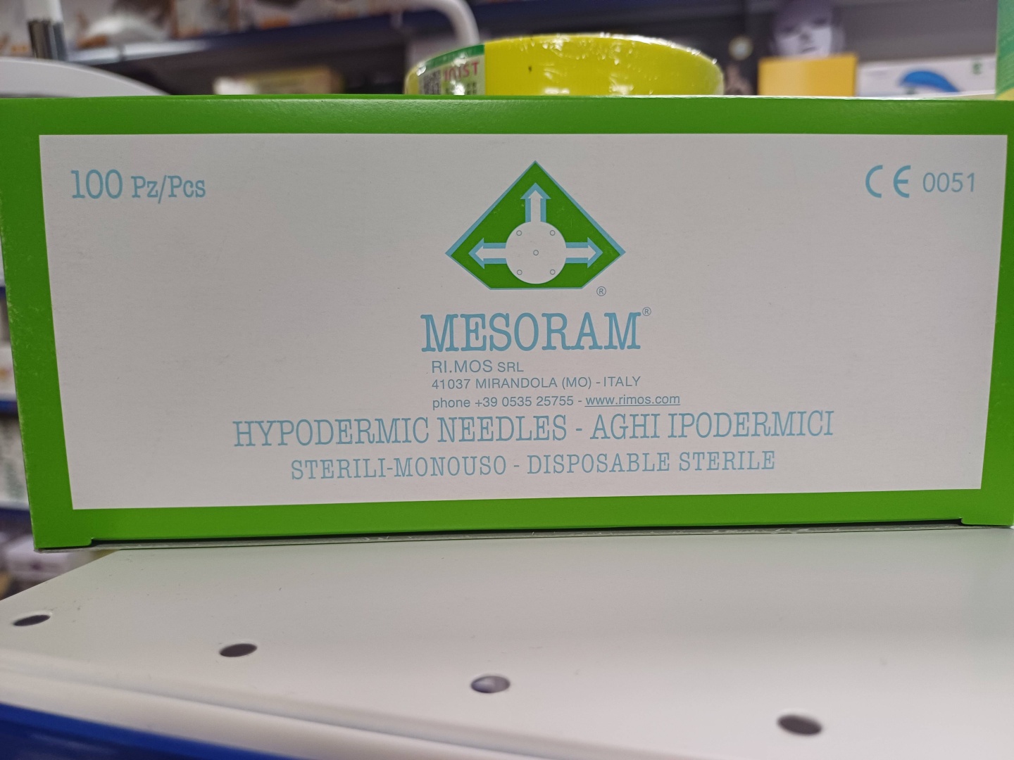 Mesoram иглы для мезотерапии 100 шт