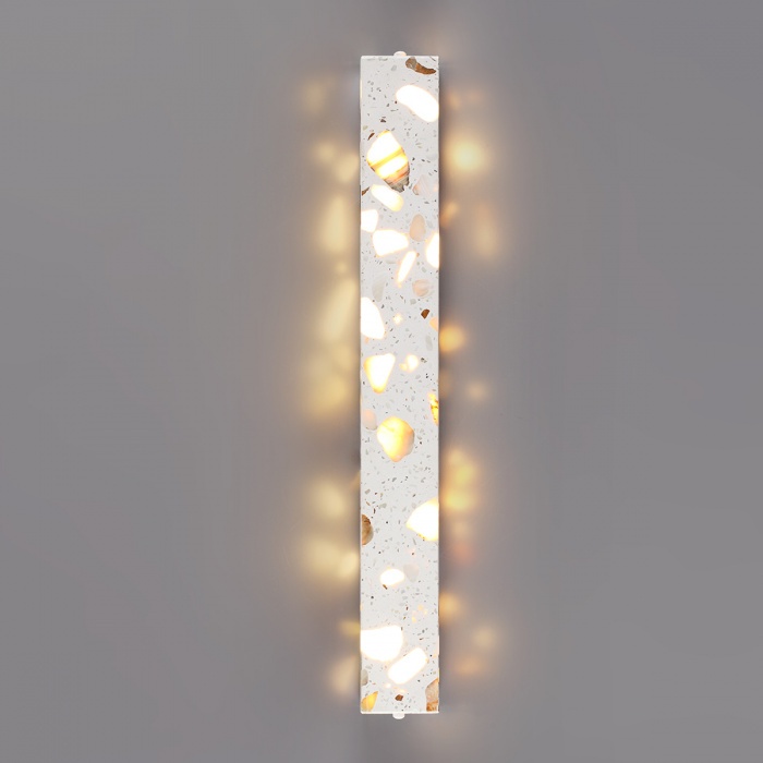 Бра настенный Maytoni LED, бронза, серый