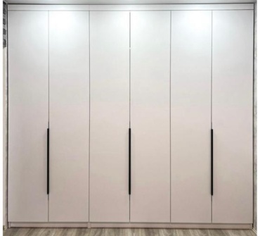 Распашной шкаф Naz Naz, 300x240х50 см, белый