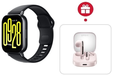 Xiaomi Redmi Watch 5 Active. 51 мм черный-черный + подарок