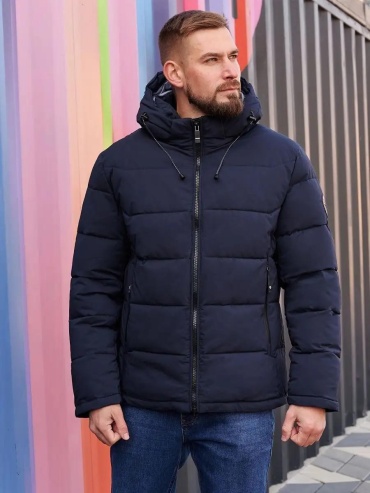 Бомбер CITY SAVANI синий