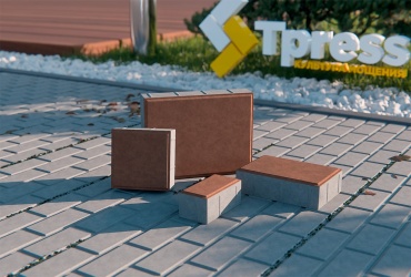 Тротуарная плитка 280х240х60, бетон
