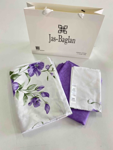 Комплект Jas-Baglan Для дома2 1.5-спальный хлопок, 1 наволочка: 50x70 см