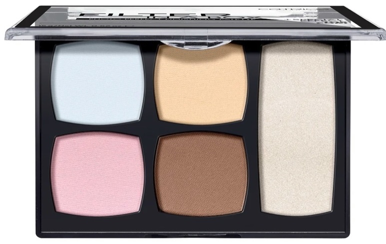 Пудра Catrice FILTER IN A BOX PHOTO PERFECT FINISHING PALETTE сухая Filter белый