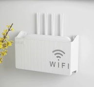 Полка для роутера, 24х6x14 см, белый