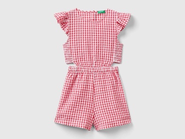 Комбинезон с шортами UNITED COLORS OF BENETTON красный