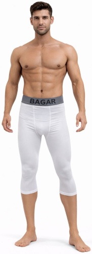 Тайтсы BAGAR белый