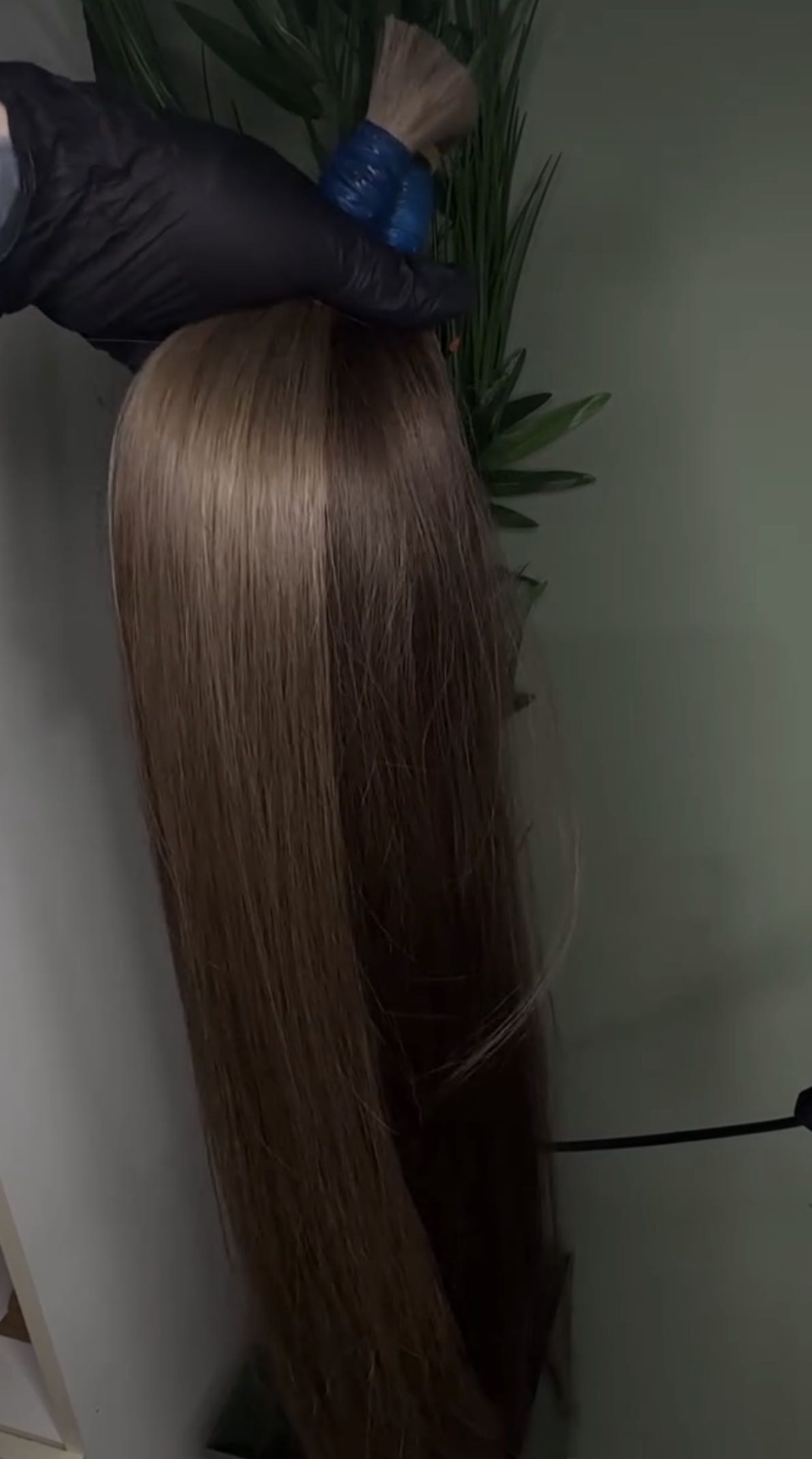 360 HAIR PROFESSIONAL волос для наращивания срез волос каштан женский 60 см
