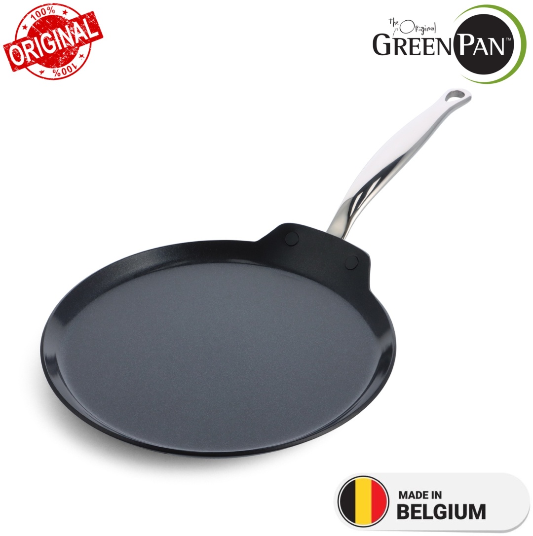 Блинная сковорода GREENPAN Barcelona Pro Ceramic 28 см , алюминий