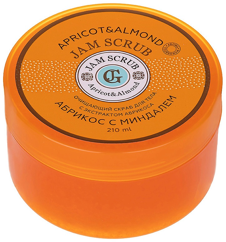 Loren Cosmetic скраб Джем-скраб для тела Абрикос с миндалем Jam Scub для тела 210 г