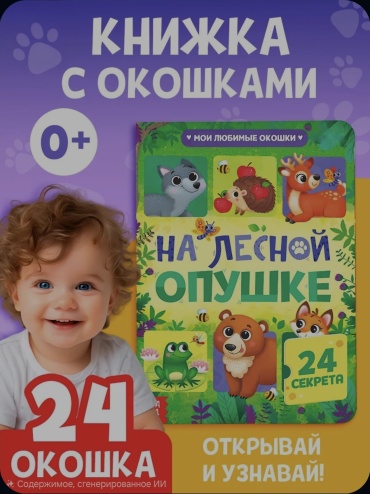 Книжка-игрушка LIMMPO KIDS Книга для малышей