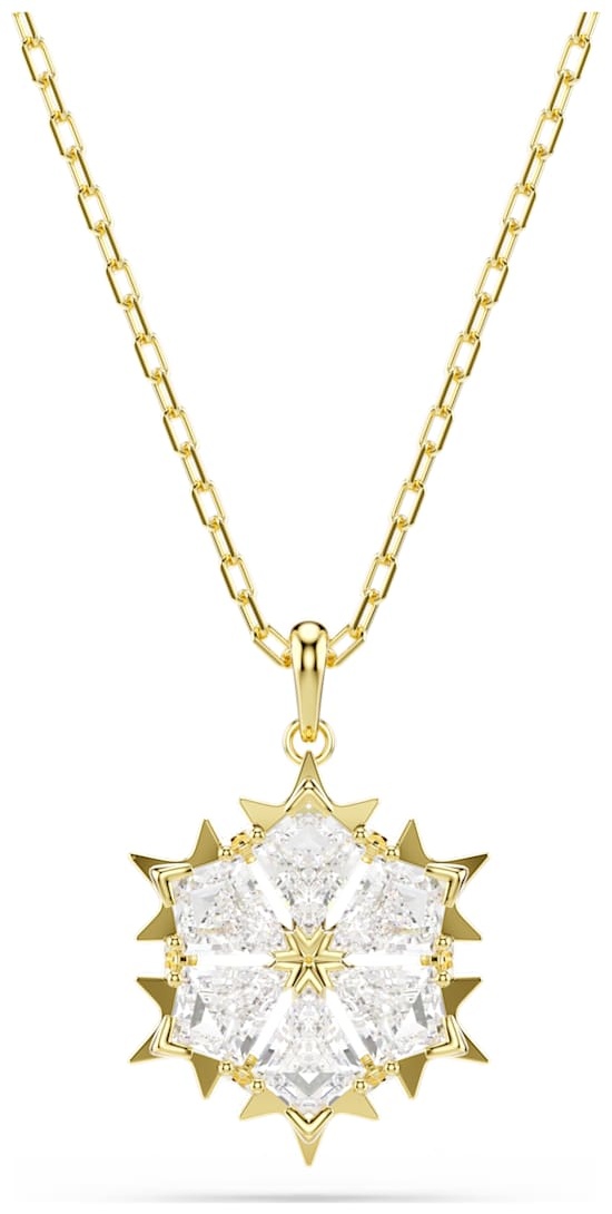 Цепь Swarovski длина 37 см бижутерный сплав кристаллы Swarovski