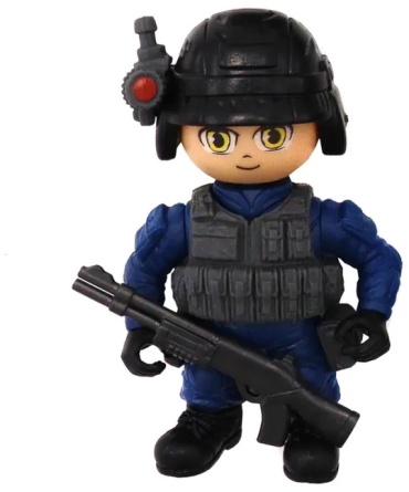 Funky Toys Фигурка - Полицейский 8 см 1 шт