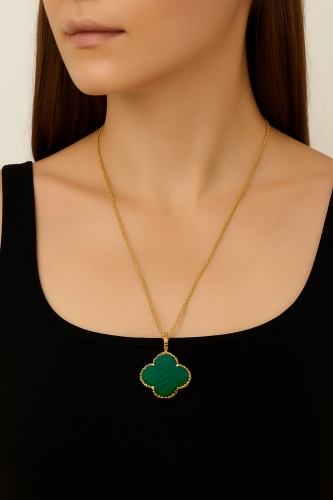 Сотуар Lovely jewelry длина 86 см титан малахит