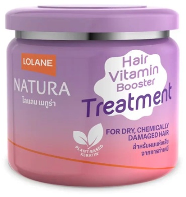 Lolane маска Natura Hair Vitamin Booster Treatment For Dry Chemically 250 мл