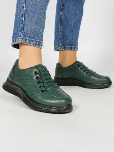Полуботинки Chici Shoes зеленый