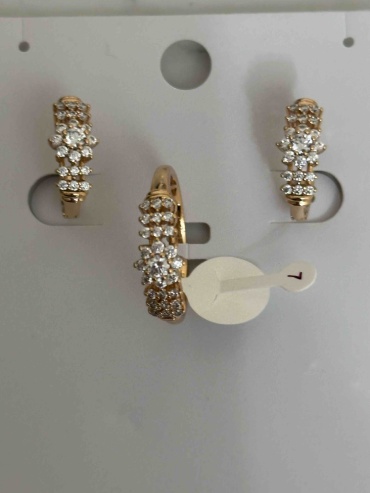 Xuping Jewelry медицинская сталь, фианит