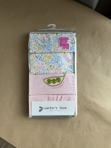 Комплект carters love розовый, мультиколор