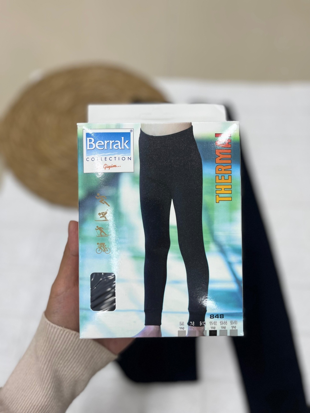 Кальсоны Berrak Tekstil черный