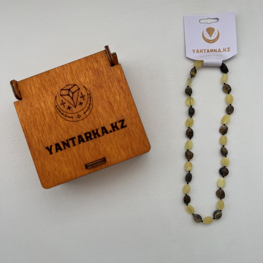 Бусы Yantarka.kz 30cmzelmix длина 30 см натуральный янтарь без вставок