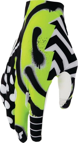THOR Sportmode Anarchy Gloves зеленый, черный, белый XS