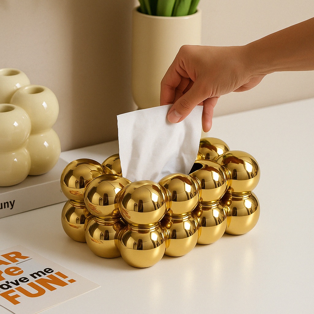BayStore салфетница gold_bubble, ABS-пластик