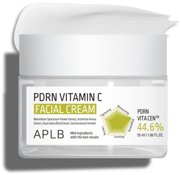 APLB крем PDRN Vitamin C Facial Cream для лица, для зоны декольте 55 мл