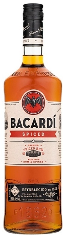Ром Bacardi пряный 40% 1000 мл