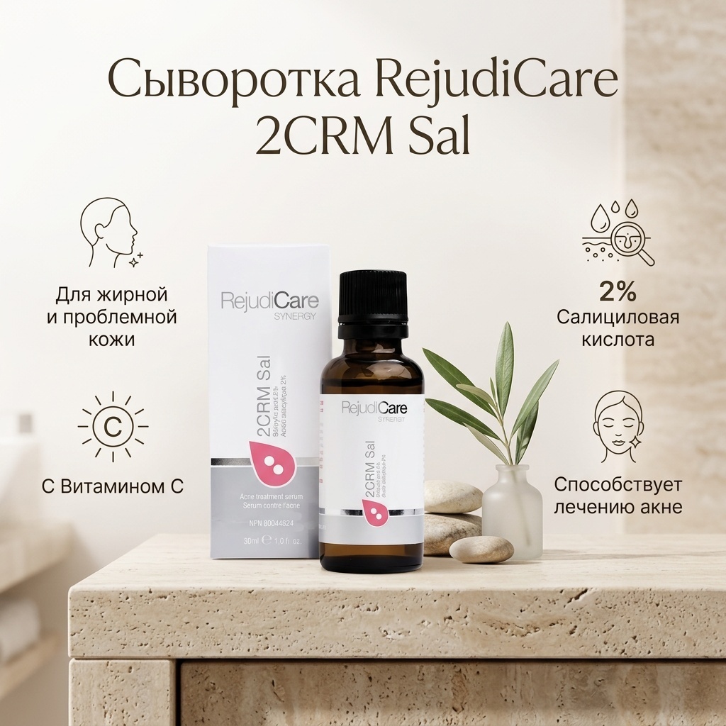 RejudiCare сыворотка 2 CRM Sal для лица 30 мл