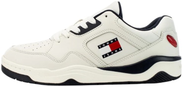 Кроссовки Tommy Jeans TJM LOGO EXECUTION BASKET белый