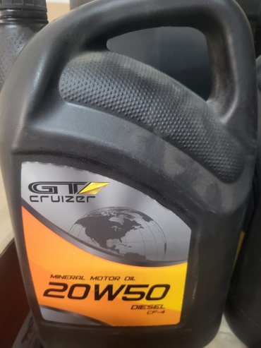 Минеральное GT-Cruizer Diesel 20W-50 5 л