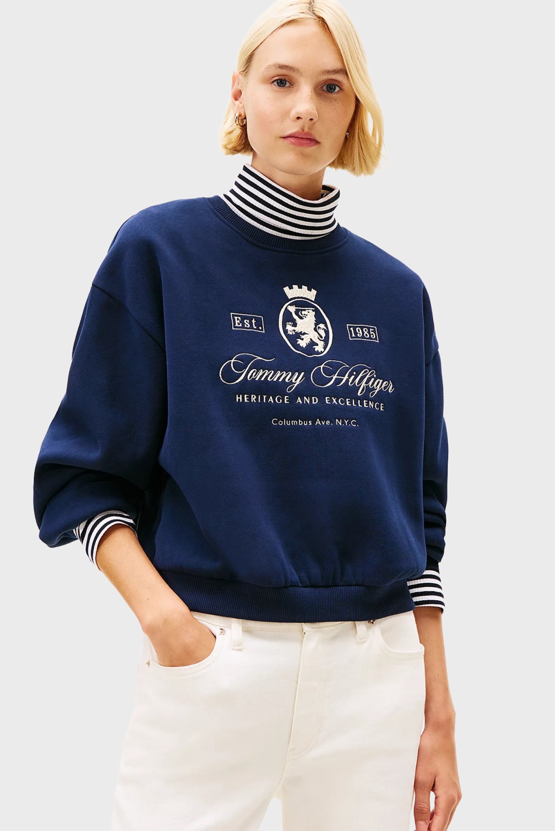 Свитшот Tommy Hilfiger синий