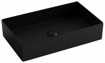 Раковина Ceramicanova CN6070MB накладная прямоугольная 60х36 см, санфарфор