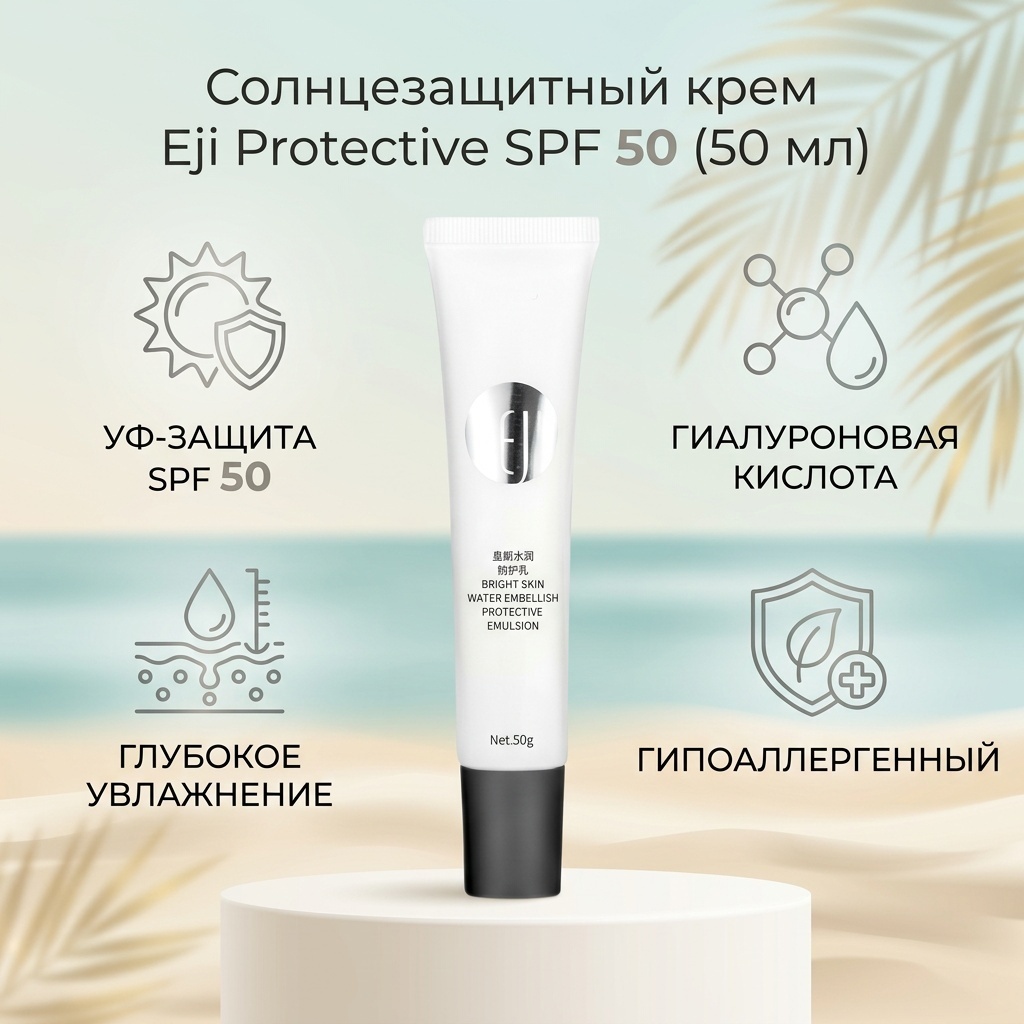 Eji крем SPF50 Protective для лица 50 мл