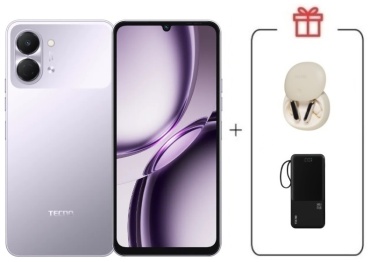 TECNO SPARK Go 3 3 ГБ/128 ГБ сиреневый + подарок