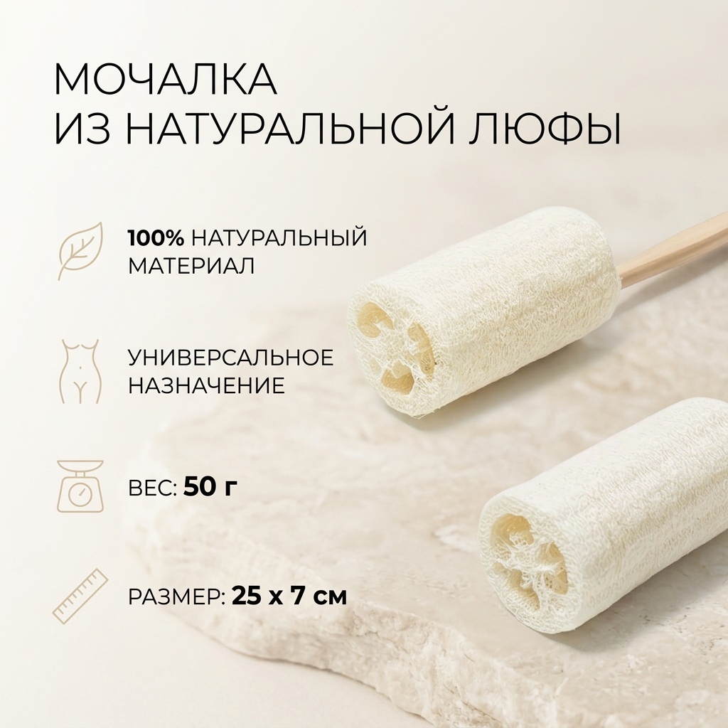 Bath Glove мочалка для тела, универсальное молочный 1 шт