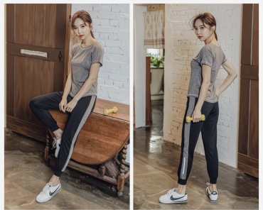 Спортивный костюм Fashion Fit черный, коричневый