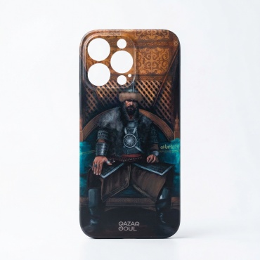 Чехол Qazaq Soul для Apple iPhone 16 Pro многоцветный