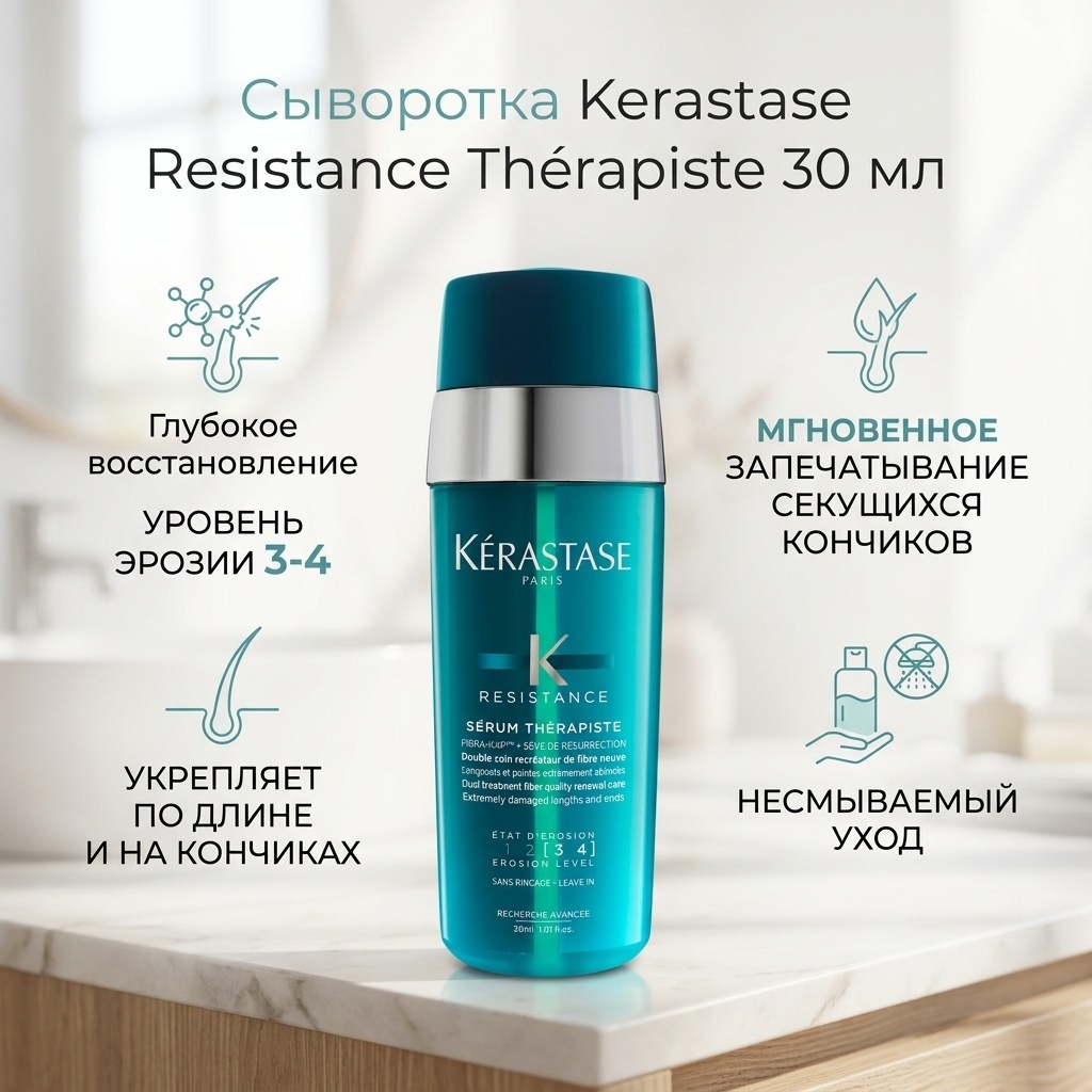 Kerastase Resistance сыворотка 30 мл