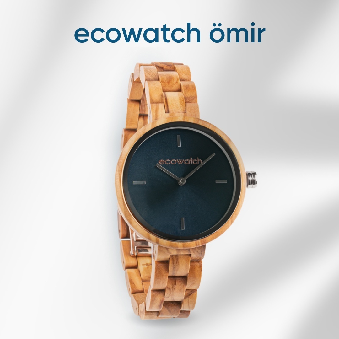 Кварцевые ecowatch ömır blue дерево