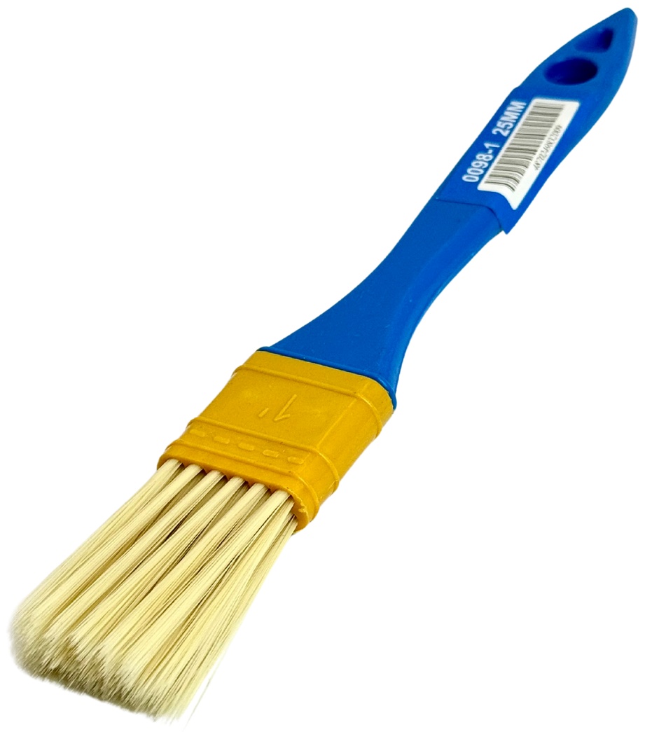 Кисть плоская (КП) Nurmax 25 мм, 1 шт. арт.0098-1