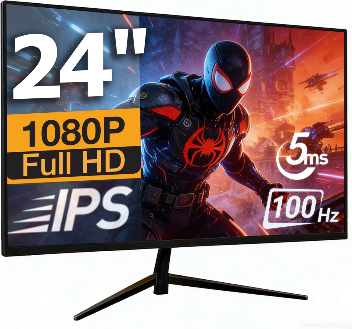 Монитор 24" HA-ZP-A1-24-100HZ черный