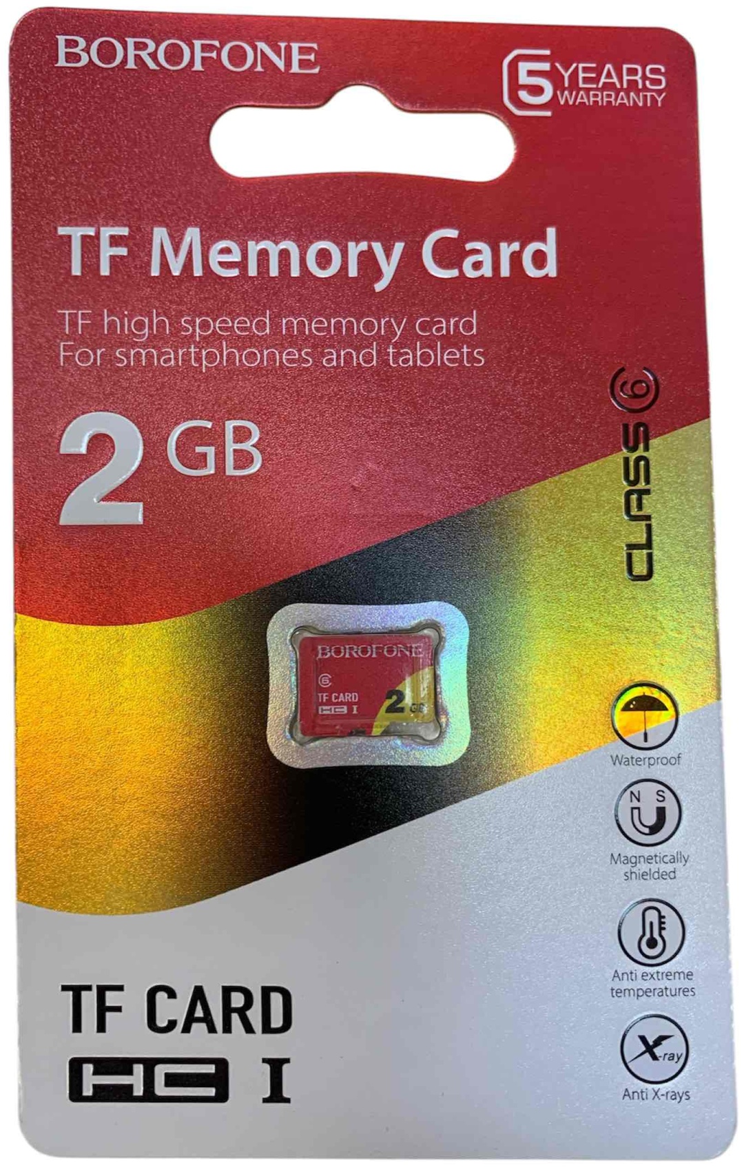 Карта памяти Borofone microSD 179110528 2 Гб