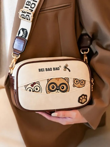 Сумка кросс-боди Beibaobao экокожа белый