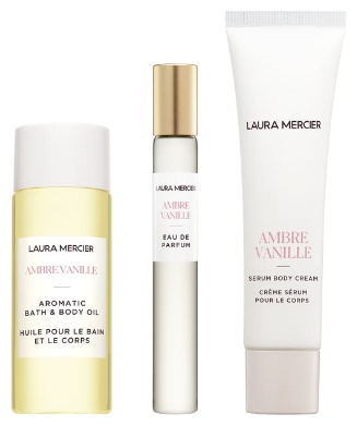 Laura Mercier Laura Mercier Cozy Retreat Ambre Vanille Collection набор для тела для женщин
