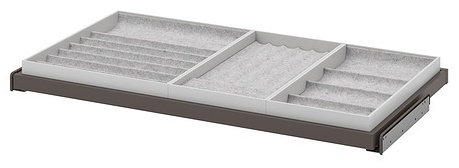 IKEA ящик для аксессуаров 97x56x12 см, пластик