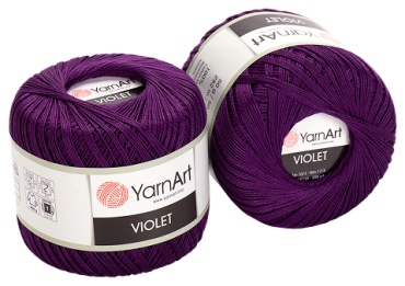 Моток YarnArt Violet 5550 - Фиолетовый 282 м 50 г